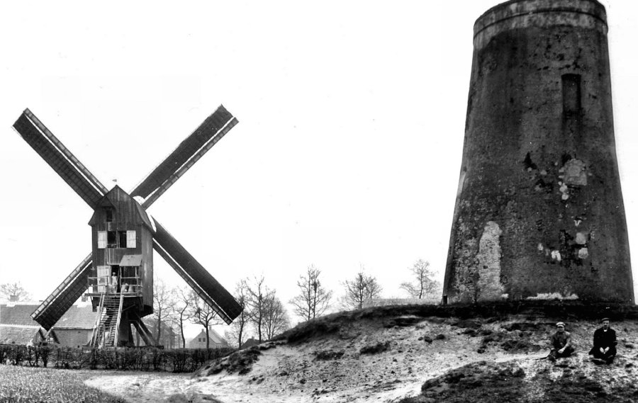 Stenen Borchtmolen Stenen Molen van Holven Molen Raeymaekers