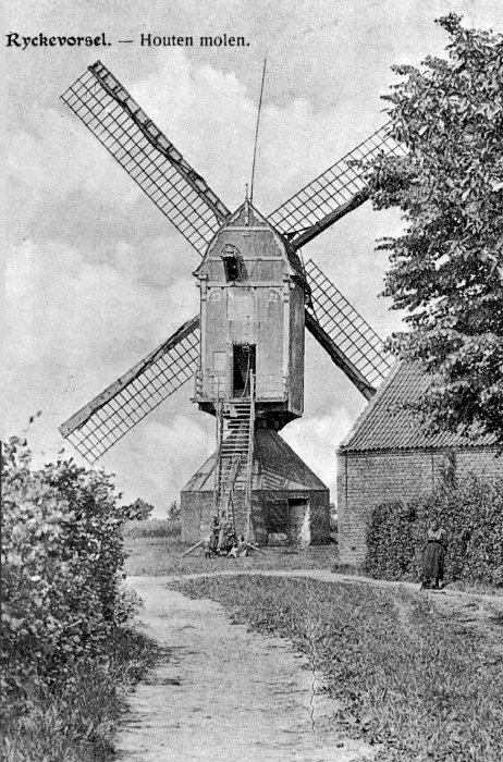 Oude Molen Molen t Bergske Molen Van Den Kinschot