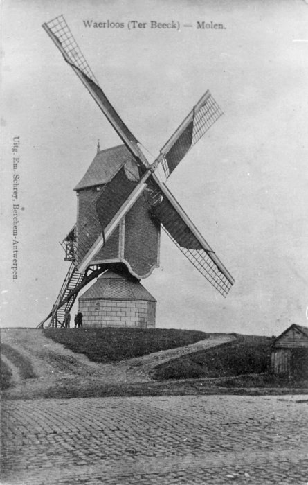 Molen van Waarloos Waarloosmolen Molen Spruyt