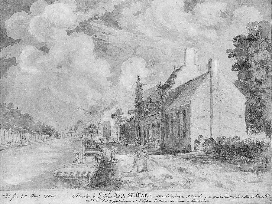 Sint-Michielsmolen Moulin Saint-Michel