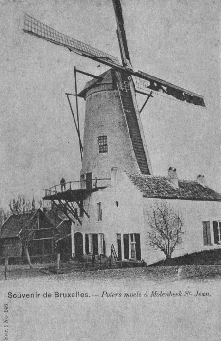 Bekijk molen Begijnenveldmolen, Drabsmolen, Molen Drabs, Molen De Potter, Pottersmolen