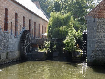 Moulin du Pairi Daiza Moulin à eau de la Grande Mairie Sciérie et moulin à écorce de Cambron-Casteau