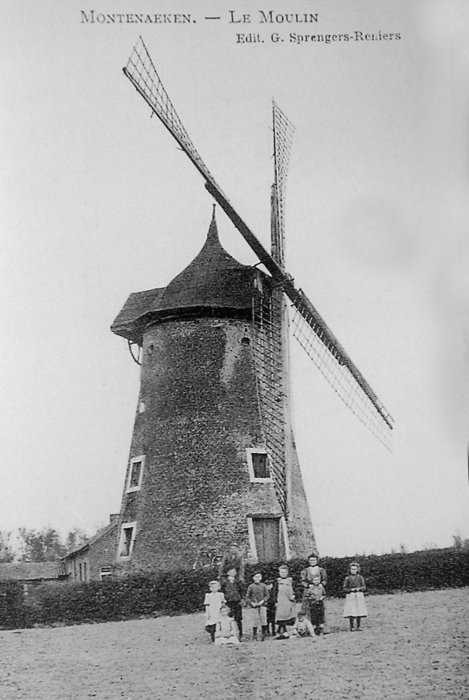 Bergmolen Stenen Molen Molen Salmon