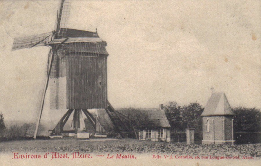 Kapellemolen Molen van de Dikke Kapel Molen Cromphout Molen Van den Brulle