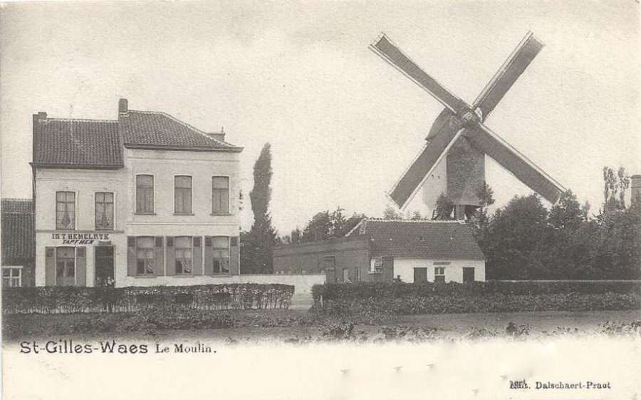 Sint-Gillismolen Houtvoortmlen Molen Vael