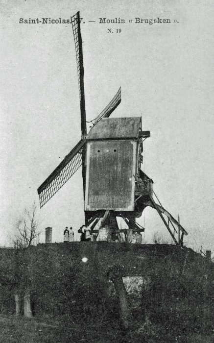 Brugmolen Houten Molen