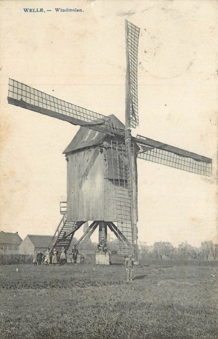 Kloostermolen Molen van Welle Molen Vanderheyden Serafiensmolen