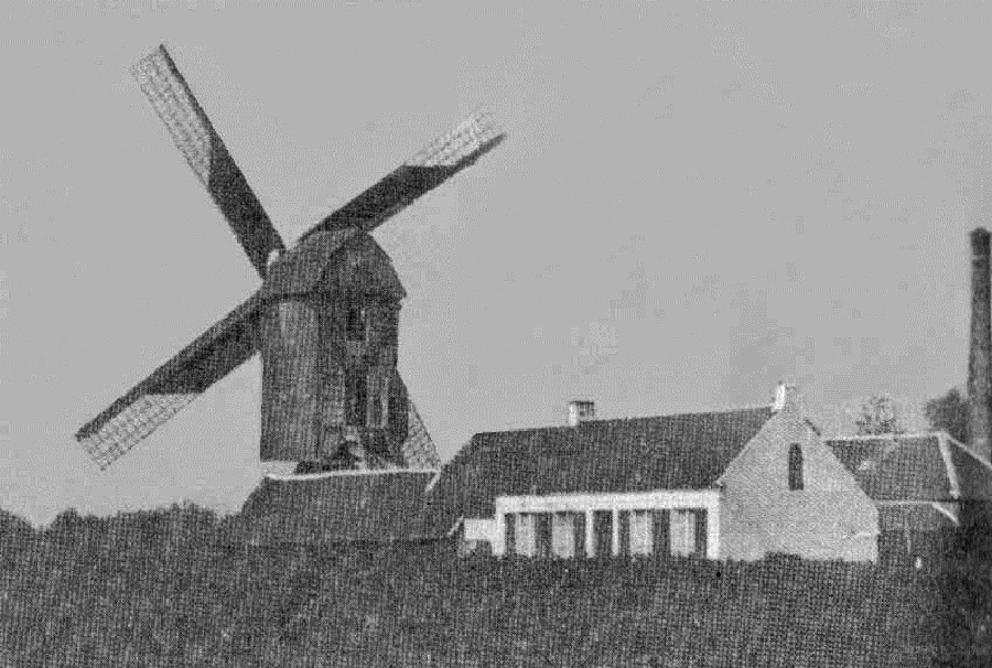 Roodmolen Blondeelmolen Molen Blondeel