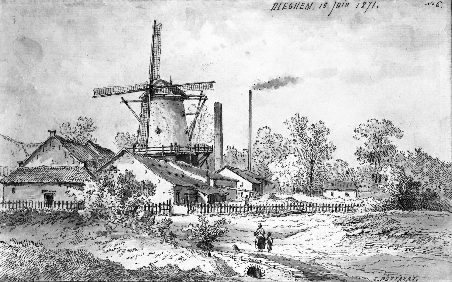 Papiermolen van Diegem Papierfabriek De Coninck