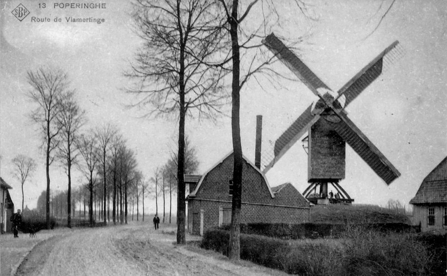 Middelburgmolen Middelbergmolen Molen Decreus Creusens molen Ieperstraatmolen