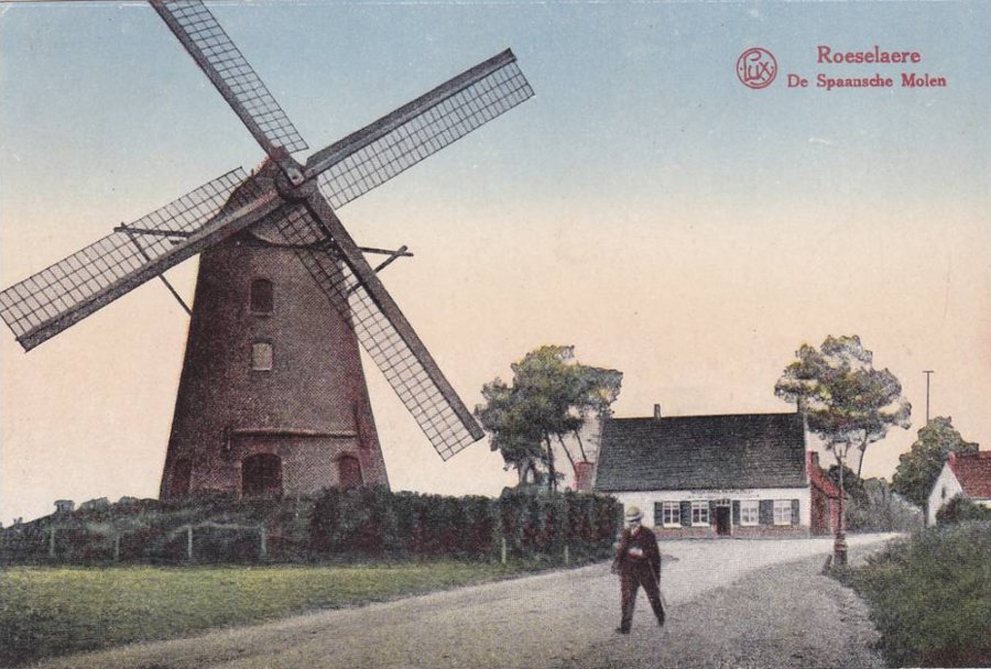 Spanjemolen Spaanse molen Molen Dumoulin Ooststampkot Stampkot, Stampmolen, Stampmeulen