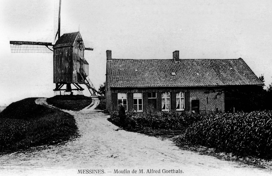 Goethalsmolen Molen van Mesen Blauwe Molen Blauwersmolen Blauwepoortmolen Oostmolen
