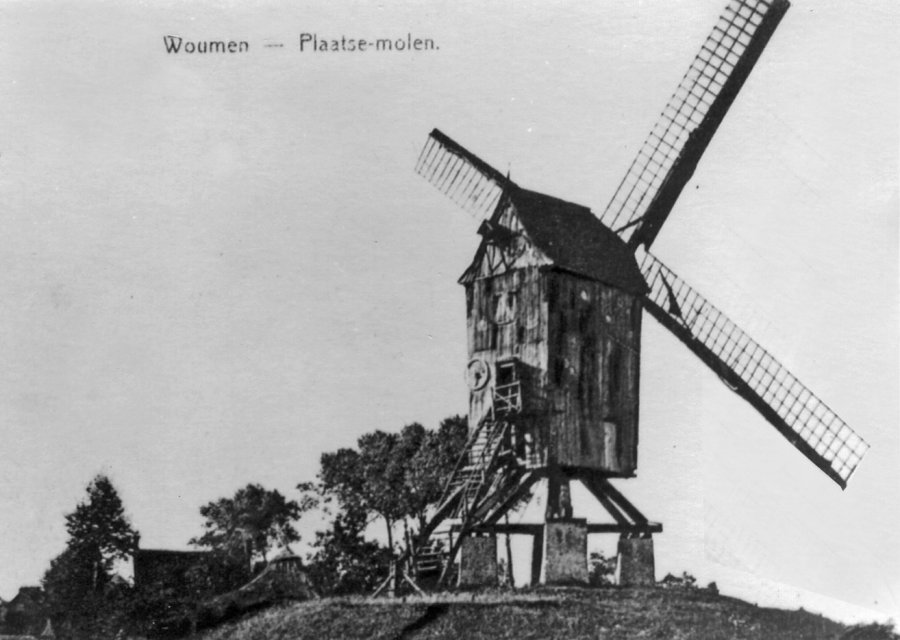 Plaatsemolen Plaatsmolen Molen Mortier Mortiersmolen